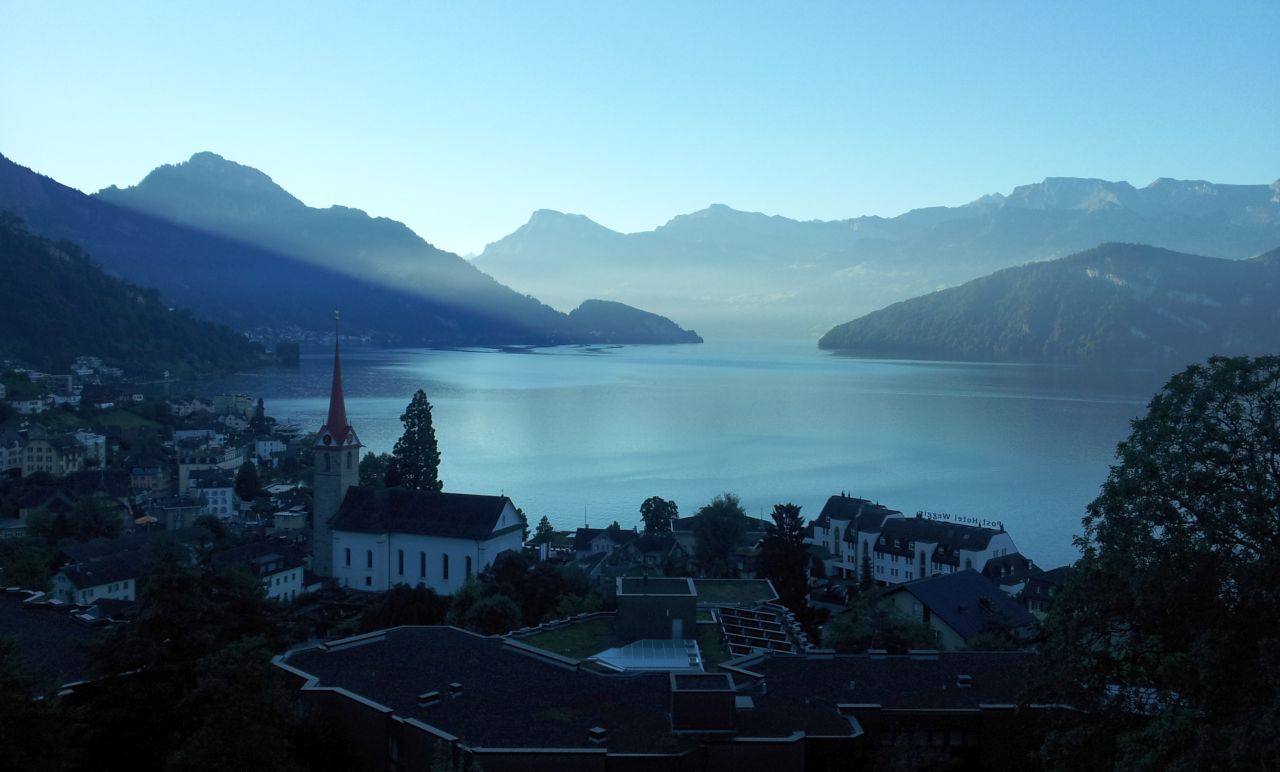 Vierwaldstätterse am Morgen, Richtung Vitznau
